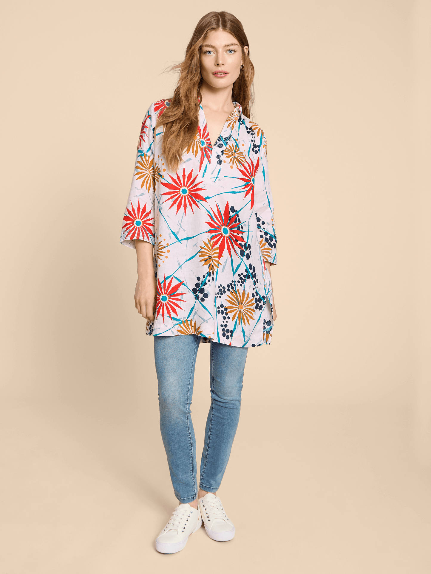 BLAIRE LINEN TUNIC
