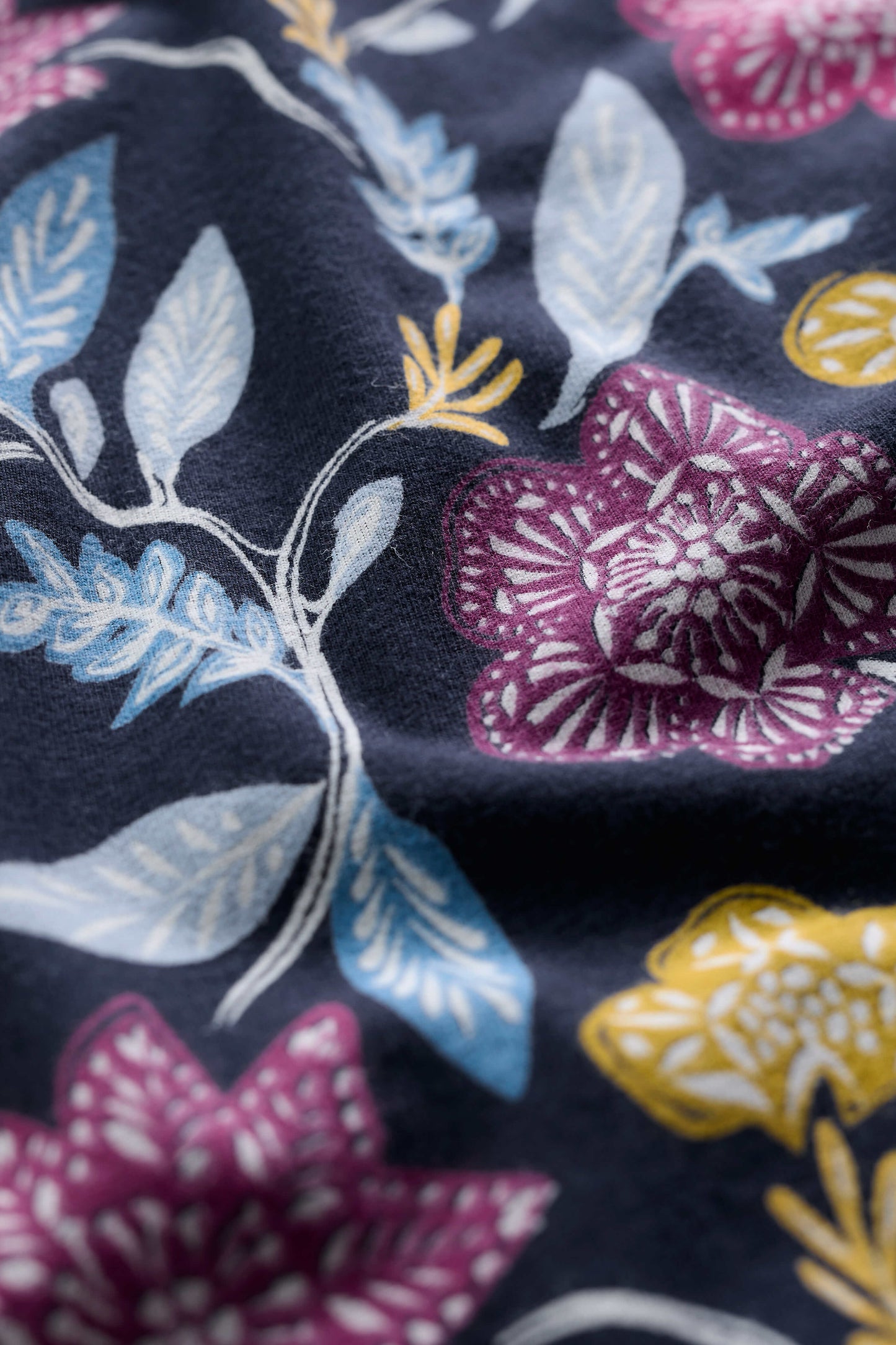 April Dress in Stone Flower Maritime