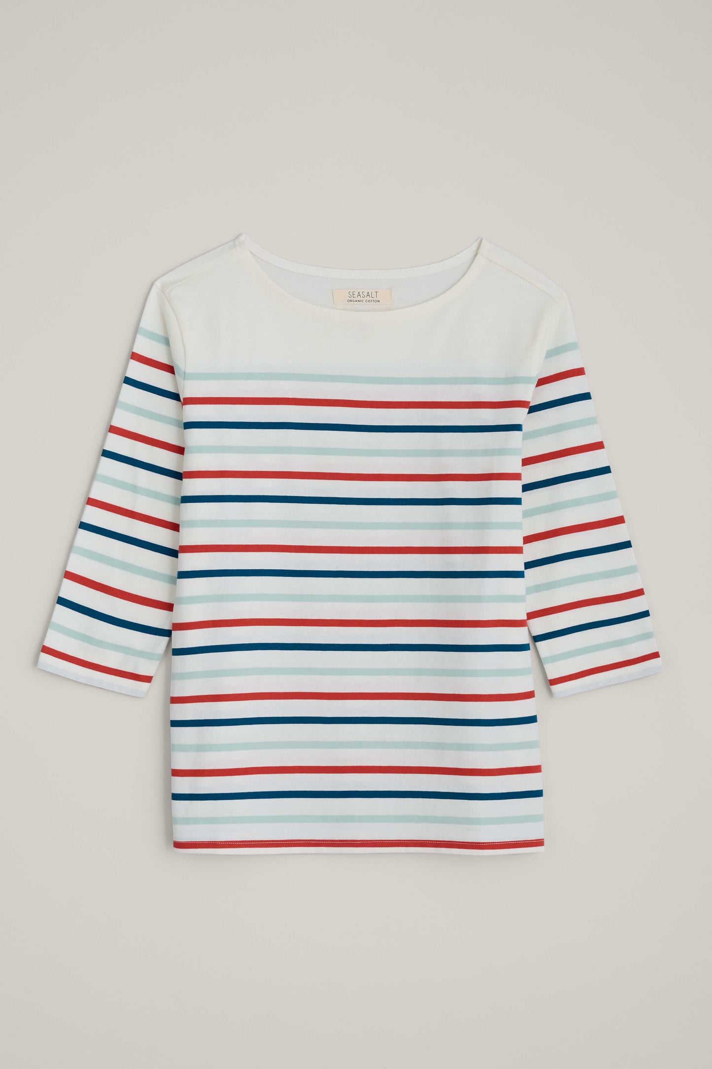 Sailor Top in Falmouth Tri Breton Soft Sky