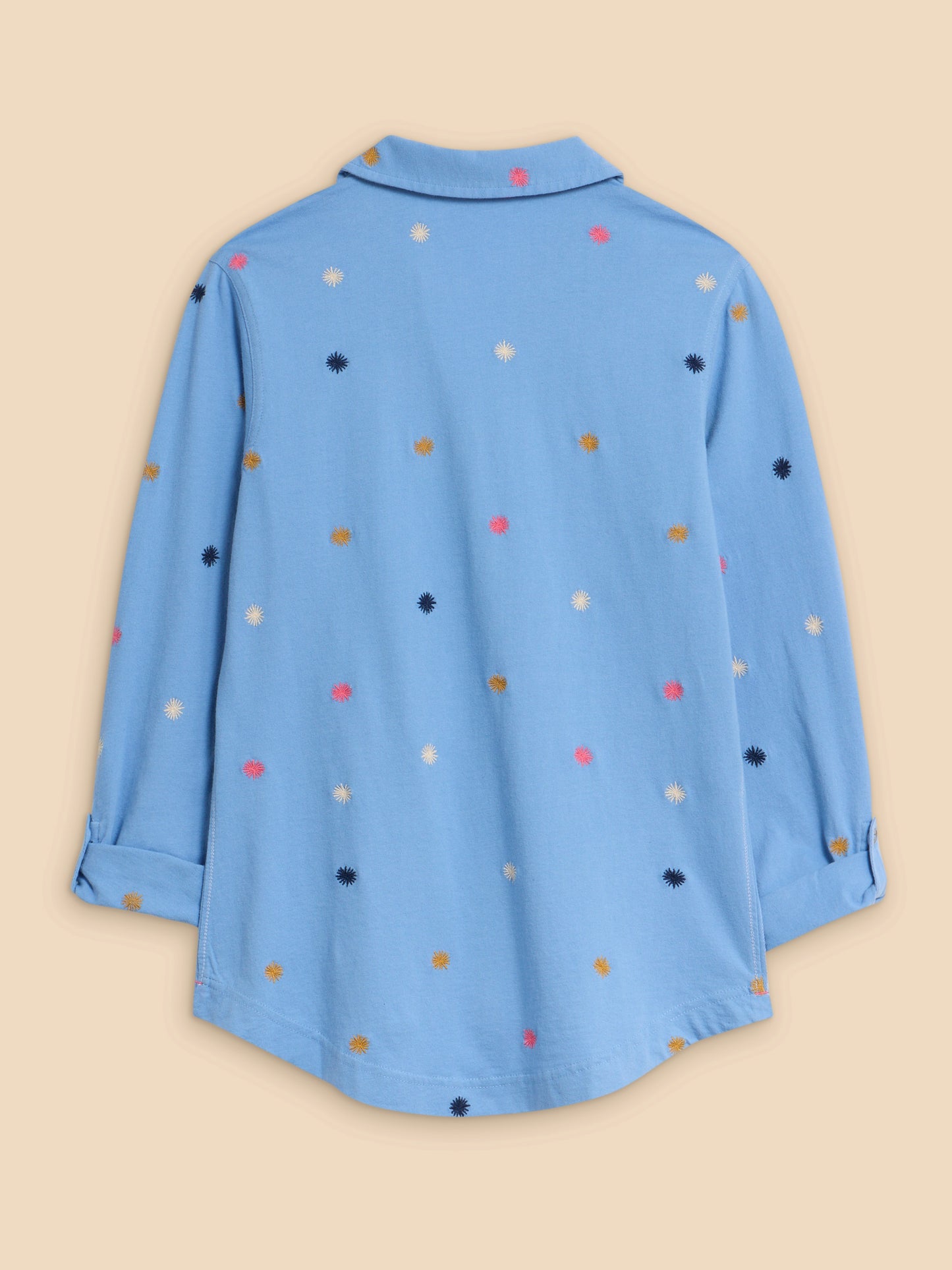 Annie Jersey Embroidered Shirt