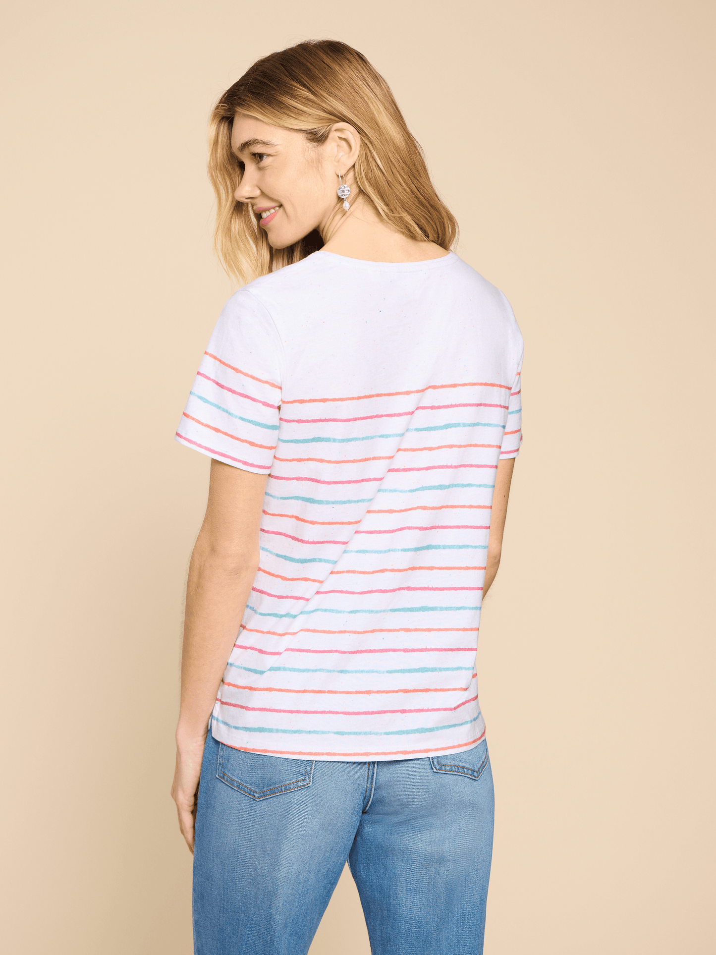 ABBIE STRIPE TEE